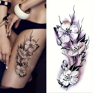 Tattoo Sticker - Temporary Tattoo, Realistic, Long-Lasting Body Art Unis…